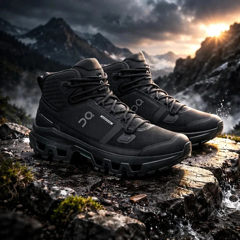 All Men's Size US On Running Cloudrock Mid Wp Black 3MF10161043 7-11