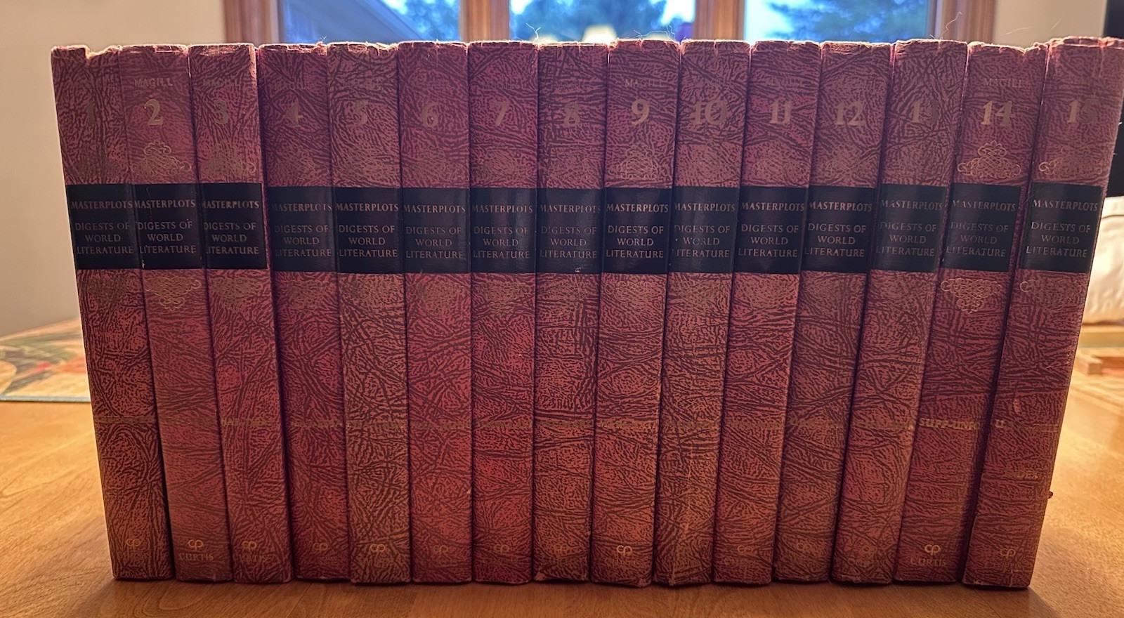 Masterplots Digests Of World Literature 1949 Fifteen-Volume Combined Edition