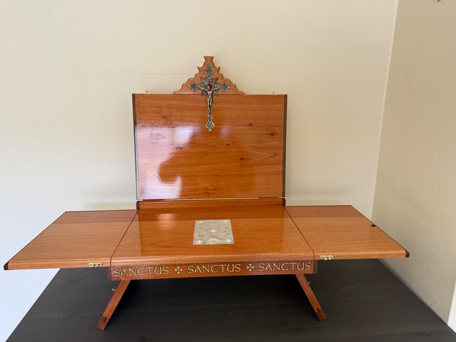 St. Joseph's Apprentice Portable Backpack/Wilderness Hemlock Altar St. Joseph's Apprentice Portable Backpack/Wilderness Hemlock Altar