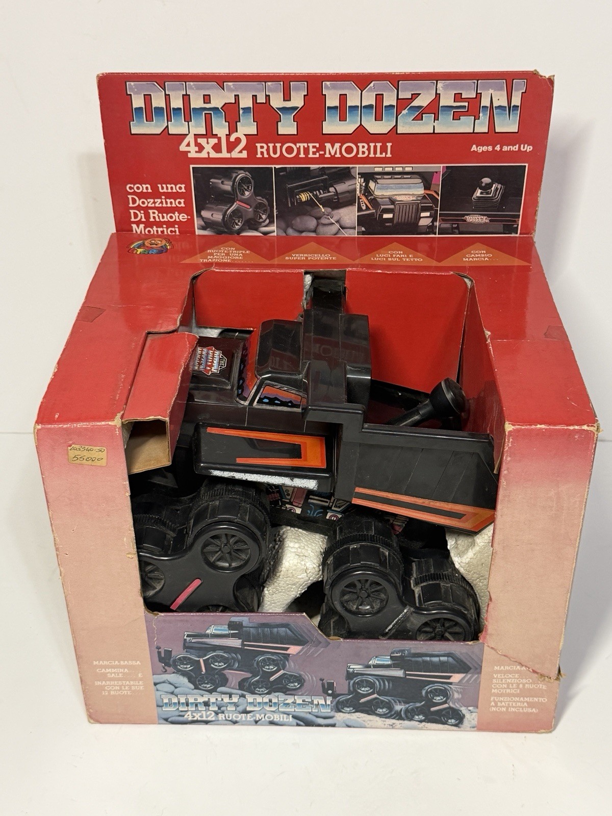 RARE 1986 Lanard Toys Dirty Dozen Battery Operated Monster Truck NIB RARE 1986 Lanard Toys Dirty Dozen Battery Operated Monster Truck NIB