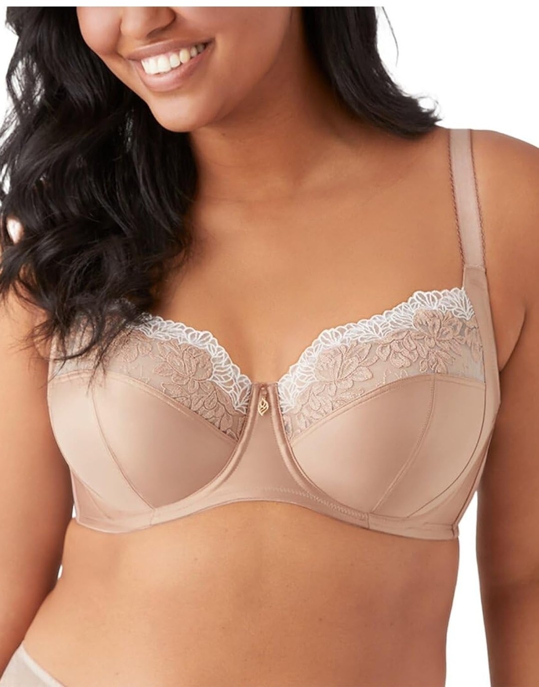 NWT, Wacoal 855377 Women\'s Side Note Full Figure Underwire Bra, Roebuck, 36D
