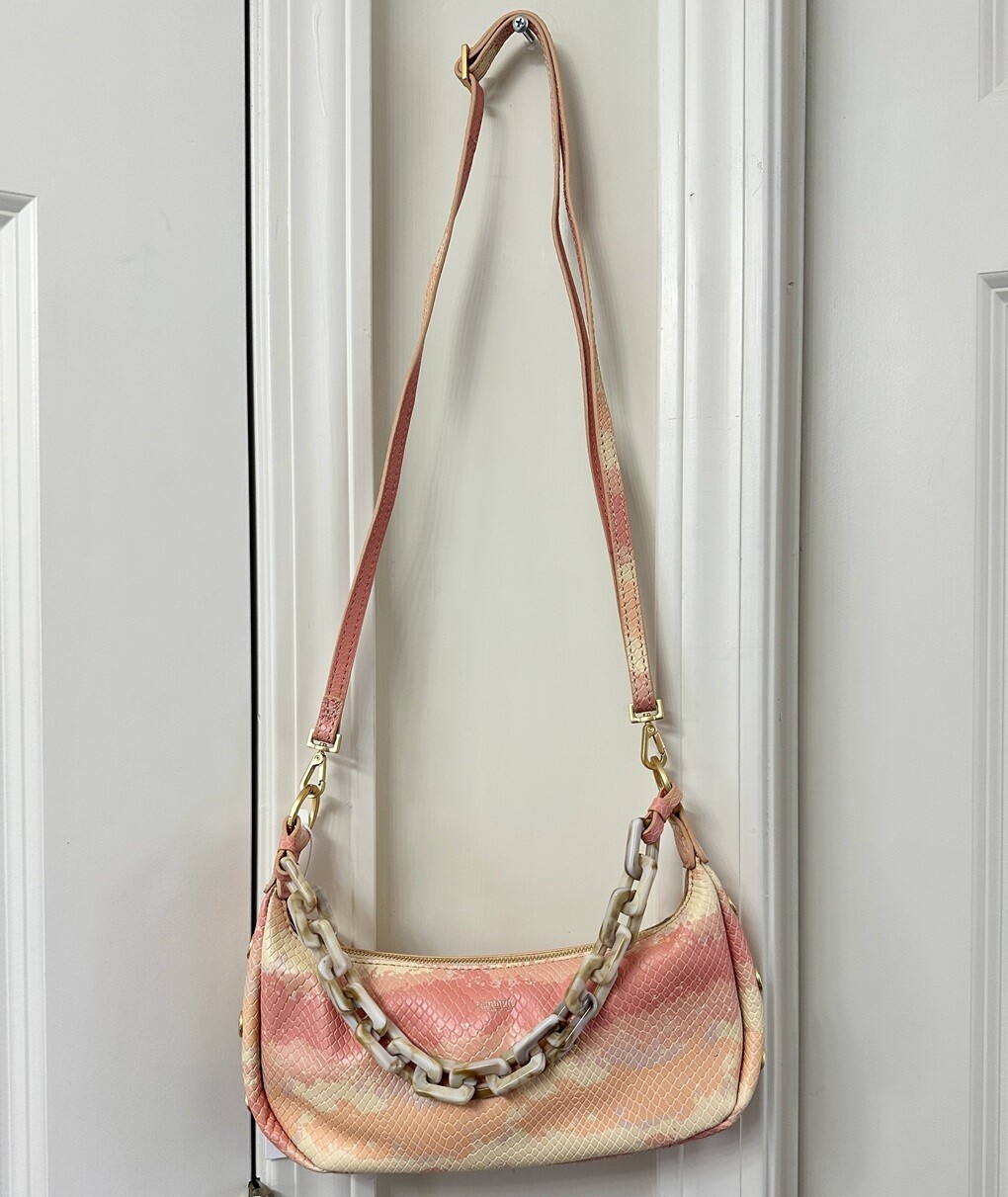 Hammitt Himalayan Snake Shoulder Bag, Becker Pink Hammitt Himalayan Snake Shoulder Bag, Becker Pink
