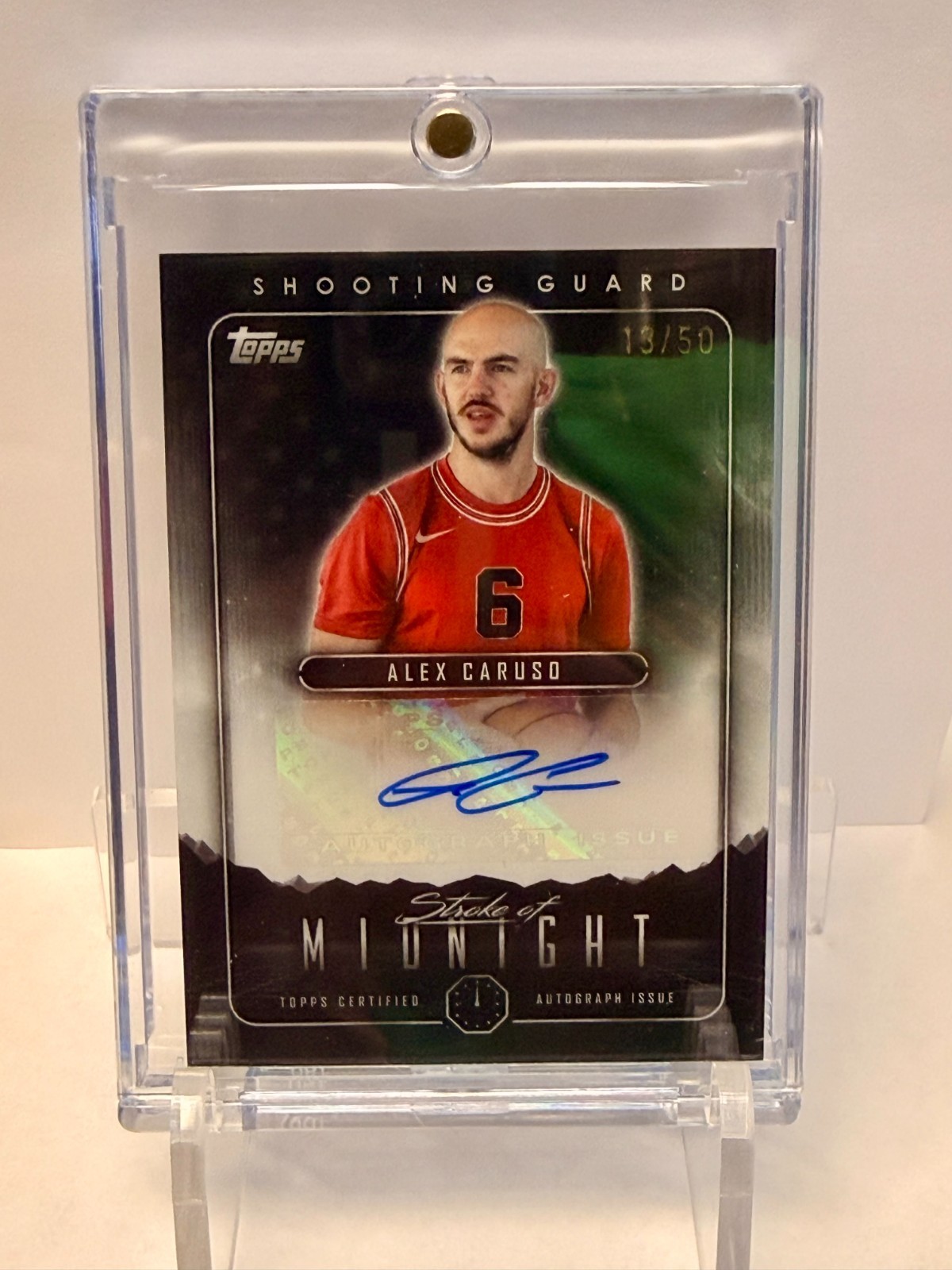 2023-2024 Topps Midnight Alex Caruso Autograph 2023-2024 Topps Midnight Alex Caruso Autograph