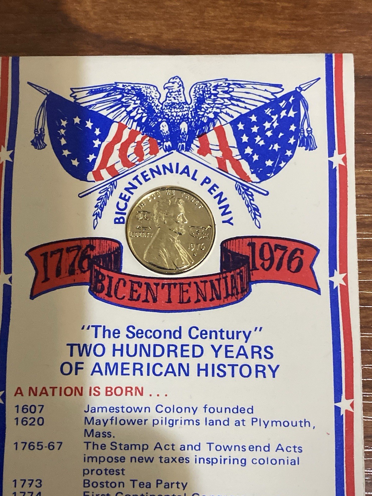 UNCIRCULATED Overstamped 1976 Lincoln penny Bicentennial Commemorative UNCIRCULATED Overstamped 1976 Lincoln penny Bicentennial Commemorative