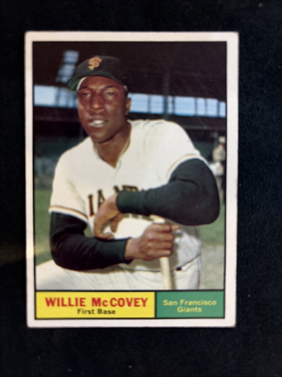 1961 Topps  #517 Willie Mccovey Excellent Condition