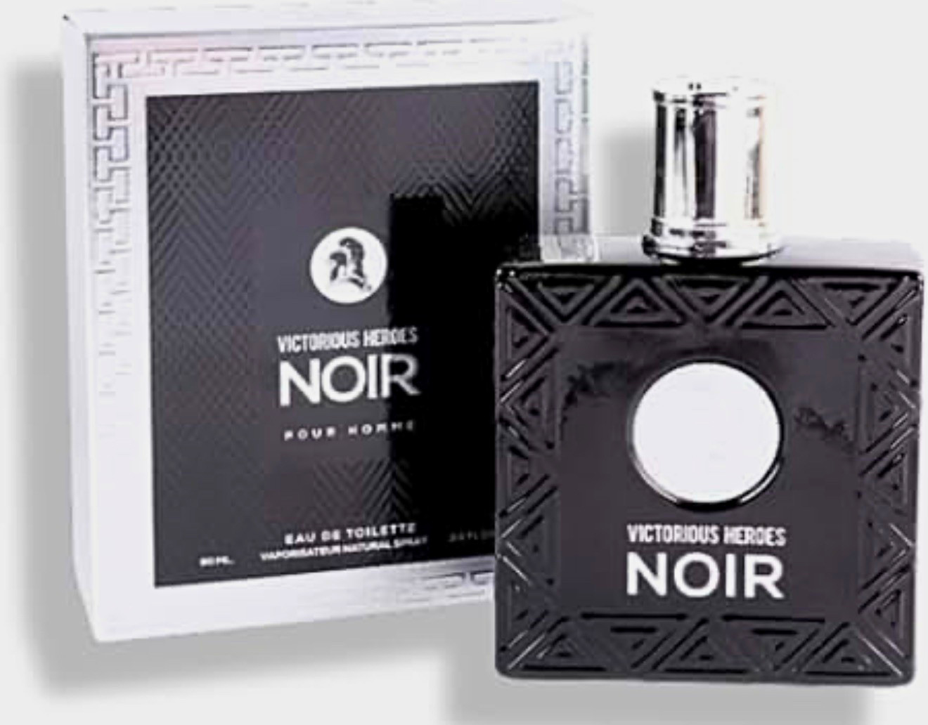 Victorious Heroes Noir Pour Homme Eau de Toilette Spray, 3.0 fl oz Regular Size Victorious Heroes Noir Pour Homme Eau de Toilette Spray, 3.0 fl oz Regular Size