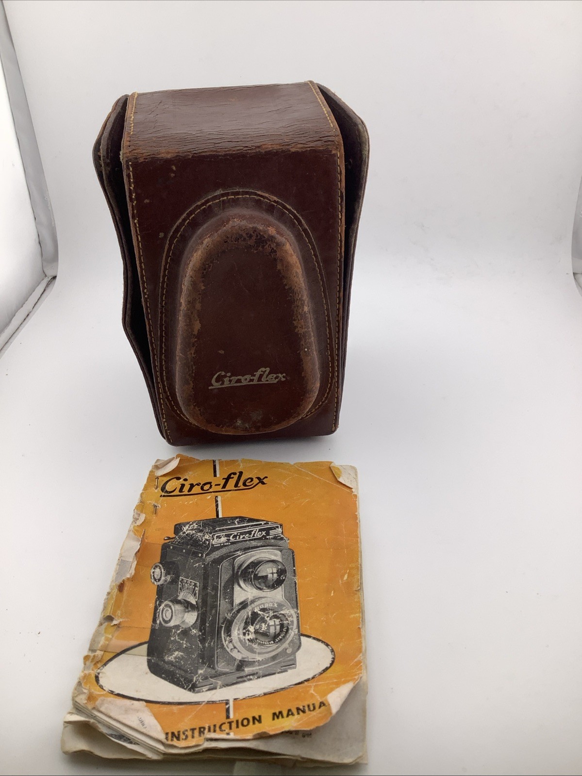 Vintage Ciro-flex Alphax Synchromatic Delaware Ohio Camera With Case & Manual Vintage Ciro-flex Alphax Synchromatic Delaware Ohio Camera With Case & Manual