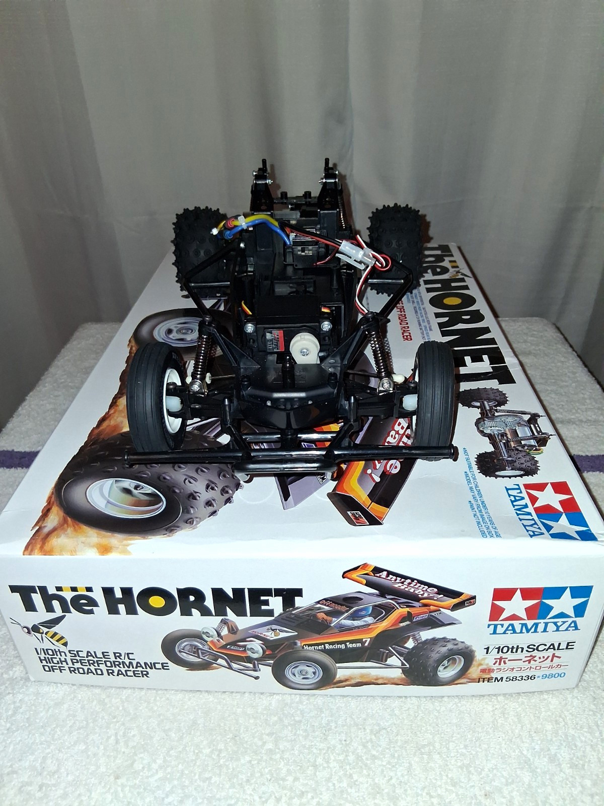 Tamiya The Hornet 1:10 Electric 2WD Off-Road Buggy Kit Hobby Grade 58336 Tamiya The Hornet 1:10 Electric 2WD Off-Road Buggy Kit Hobby Grade 58336