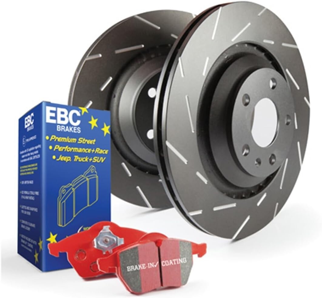 EBC Brakes S4KF1166 Stage 4 Pads & Rotors Fits 2005-2017 VW Beetle Golf Jetta EBC Brakes S4KF1166 Stage 4 Pads & Rotors Fits 2005-2017 VW Beetle Golf Jetta