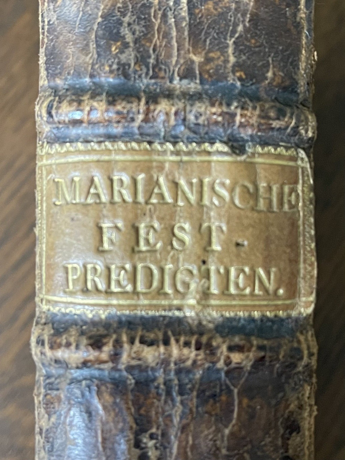 1780 Salzburg Auserlesene Reden Jungfrau Maria Antique German Book