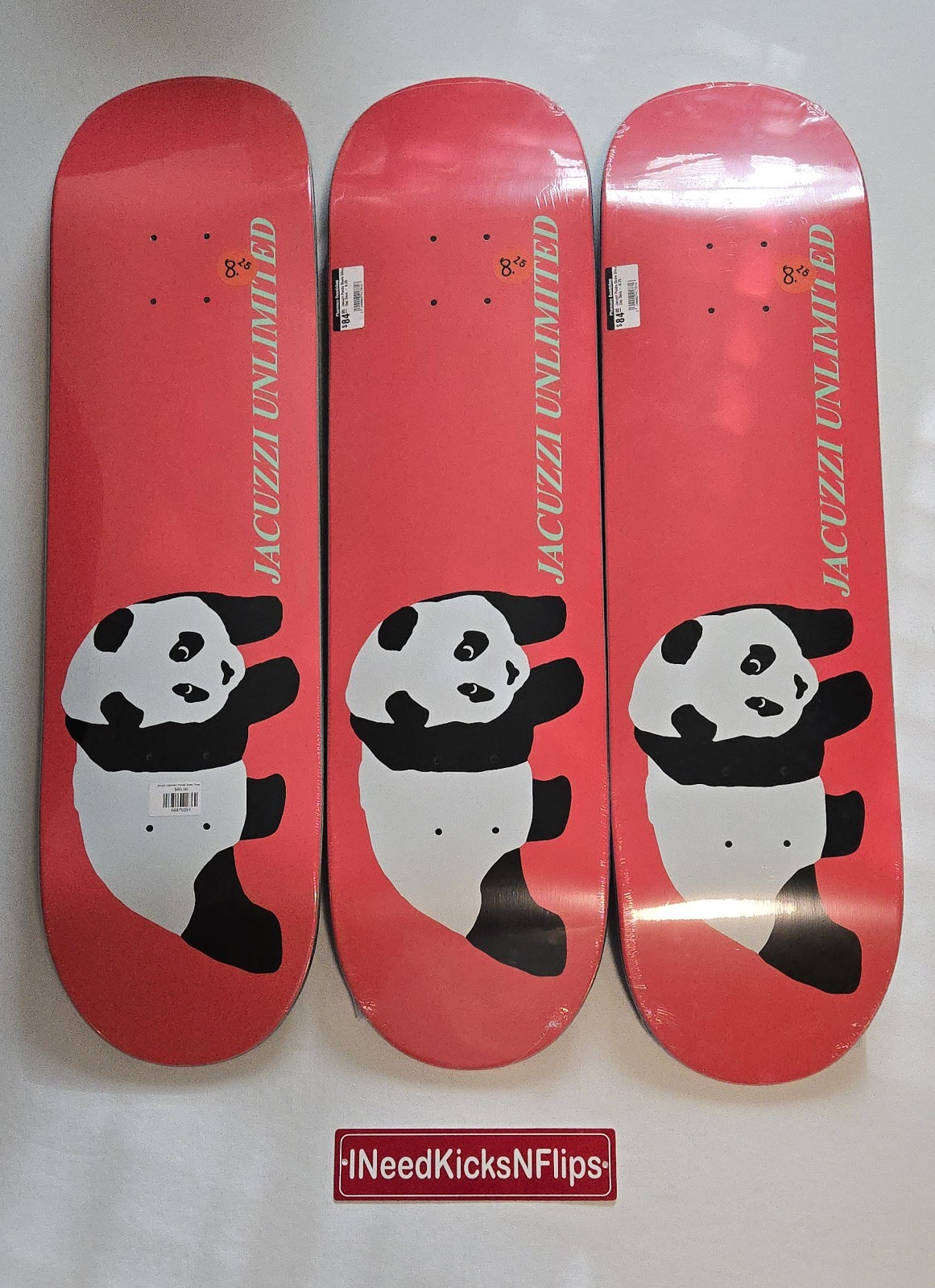 Enjoi x Jacuzzi Unlimited Panda Skateboard Deck 8.25 Skate Shop Day 2026 + MOUNT