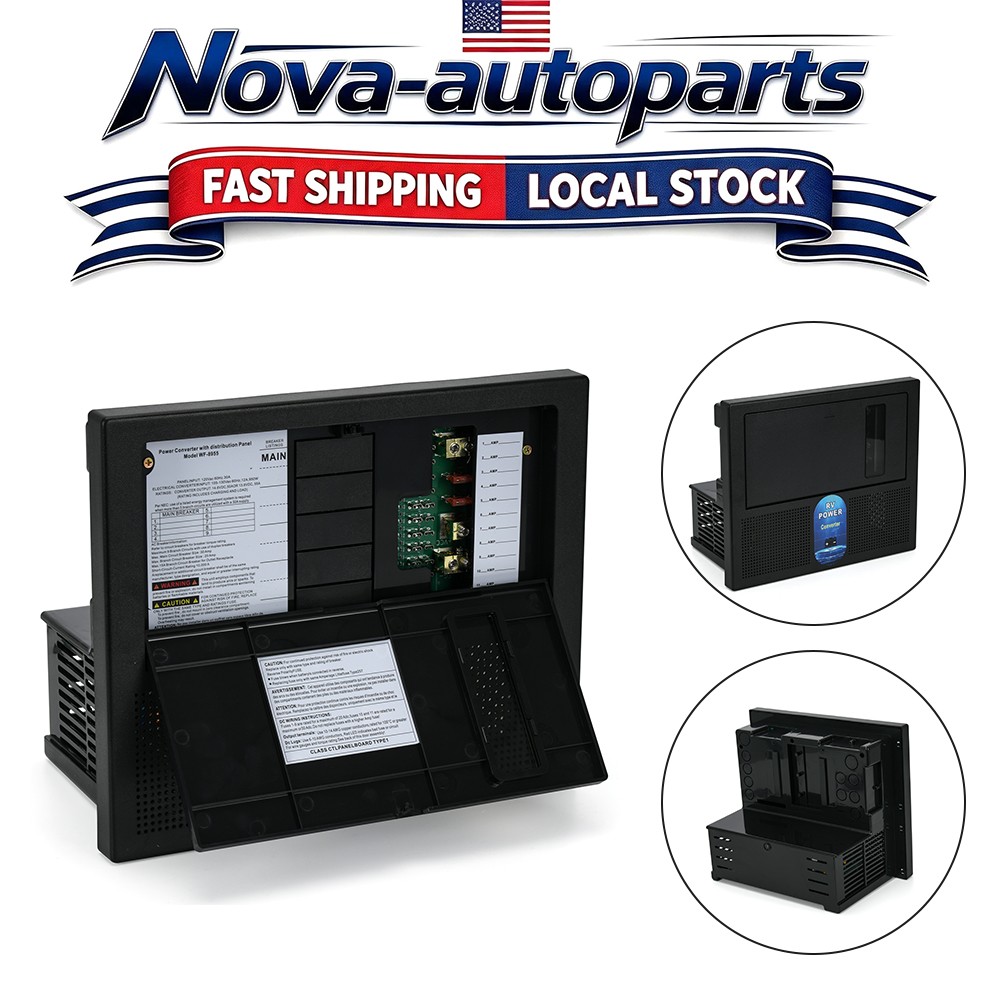 WFCO WF-8955PEC 55 Amp RV Power Center Converter Charger - 940W 8900 Series