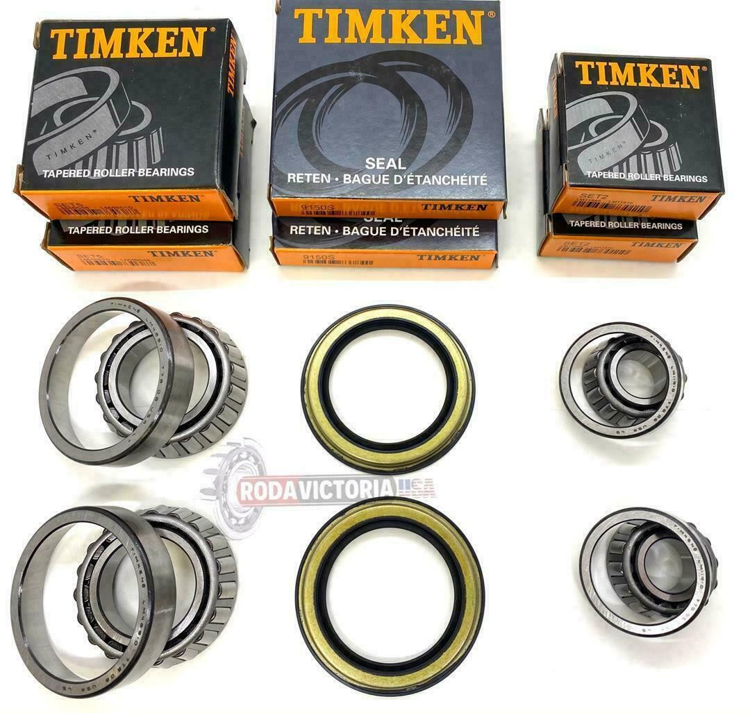 TIMKEN Ford Ranger 2wd Front Wheel Bearings & Seals Kit 1995-2011 (2 sides) TIMKEN Ford Ranger 2wd Front Wheel Bearings & Seals Kit 1995-2011 (2 sides)