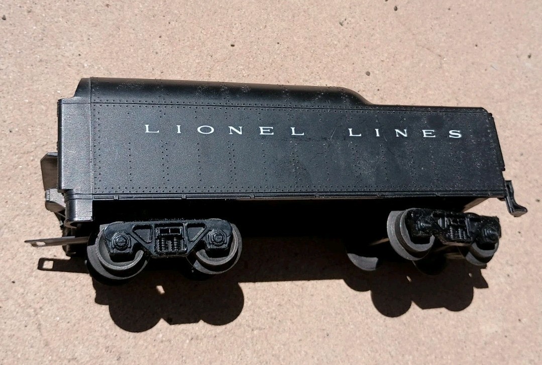Vintage Black O Scale Toy Lionel Lines Model Train Tender Coal Car RTR Vintage Black O Scale Toy Lionel Lines Model Train Tender Coal Car RTR