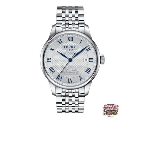 TISSOT Le Locle 20th Anniversary Model 39.3mm Silver Dial Bracelet/Leather Strap