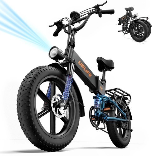 URLIFE Folding Electric Bike for Adults  20