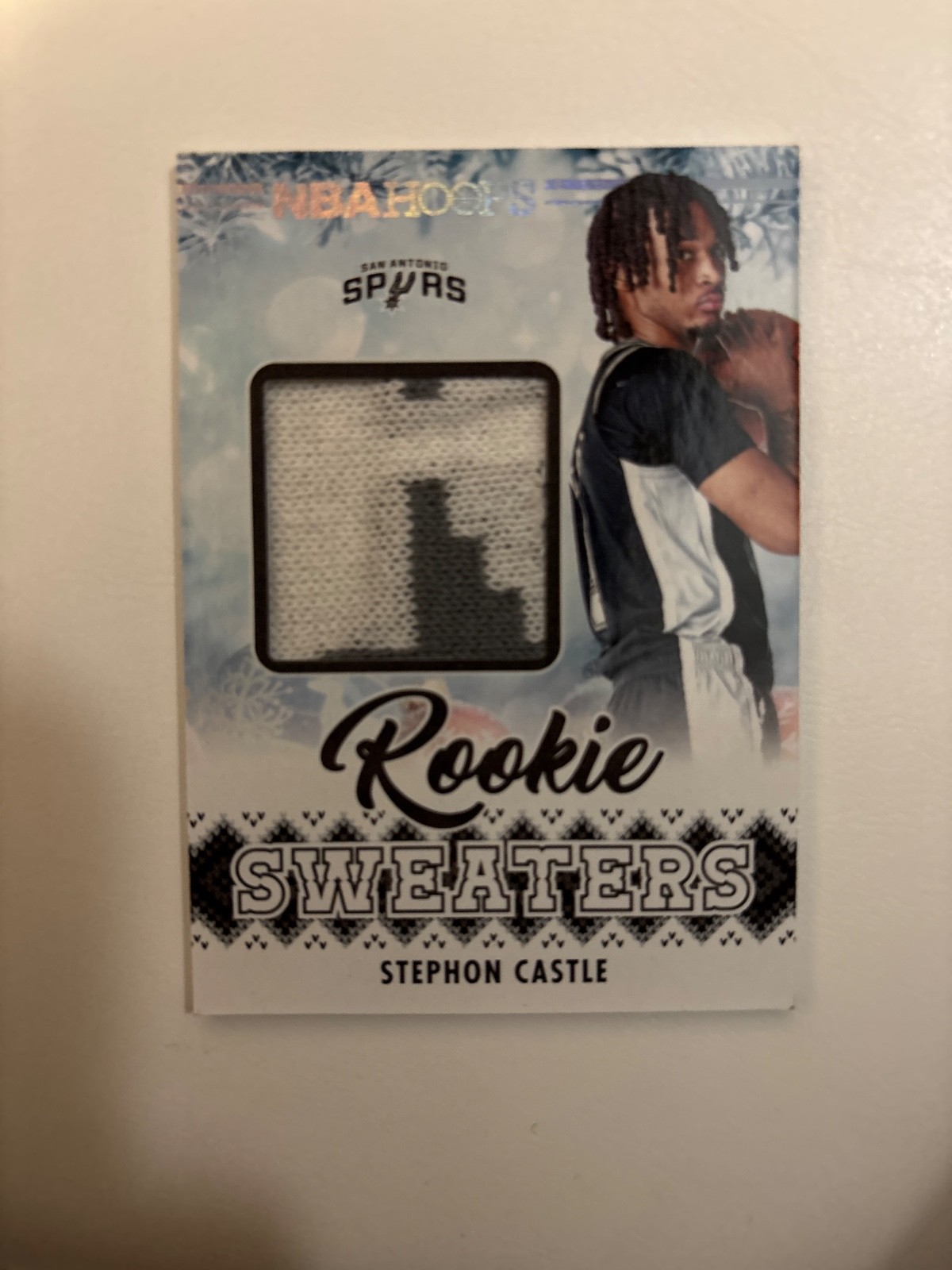 A Stephon castle rookie sweater card 2024-2025 no damage