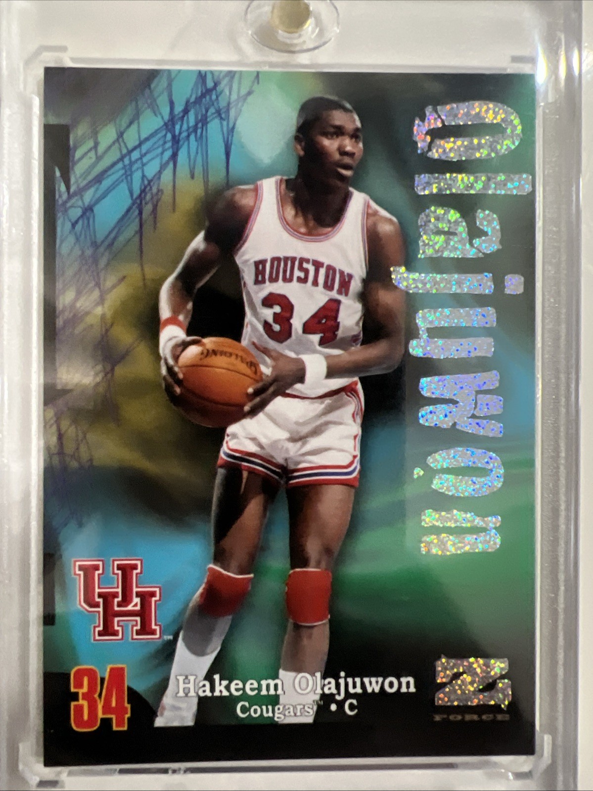 2012-13 Fleer Retro - 1997-98 Z-Force Rave Hakeem Olajuwon #Z-25 /399 2012-13 Fleer Retro - 1997-98 Z-Force Rave Hakeem Olajuwon #Z-25 /399