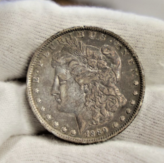 1889 O US Morgan Silver Dollar $1 XF (Cleaned, Retoned) 1889 O US Morgan Silver Dollar $1 XF (Cleaned, Retoned)