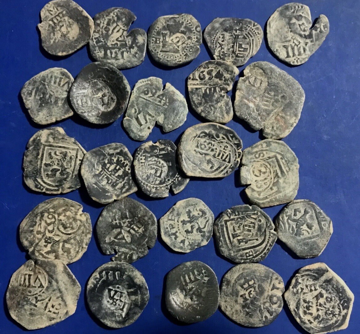 1600s Spanish colonial Pirate Shipwreck Cob old Coin Era 1u AUTHENTIC GUARANTEED 1600s Spanish colonial Pirate Shipwreck Cob old Coin Era 1u AUTHENTIC GUARANTEED