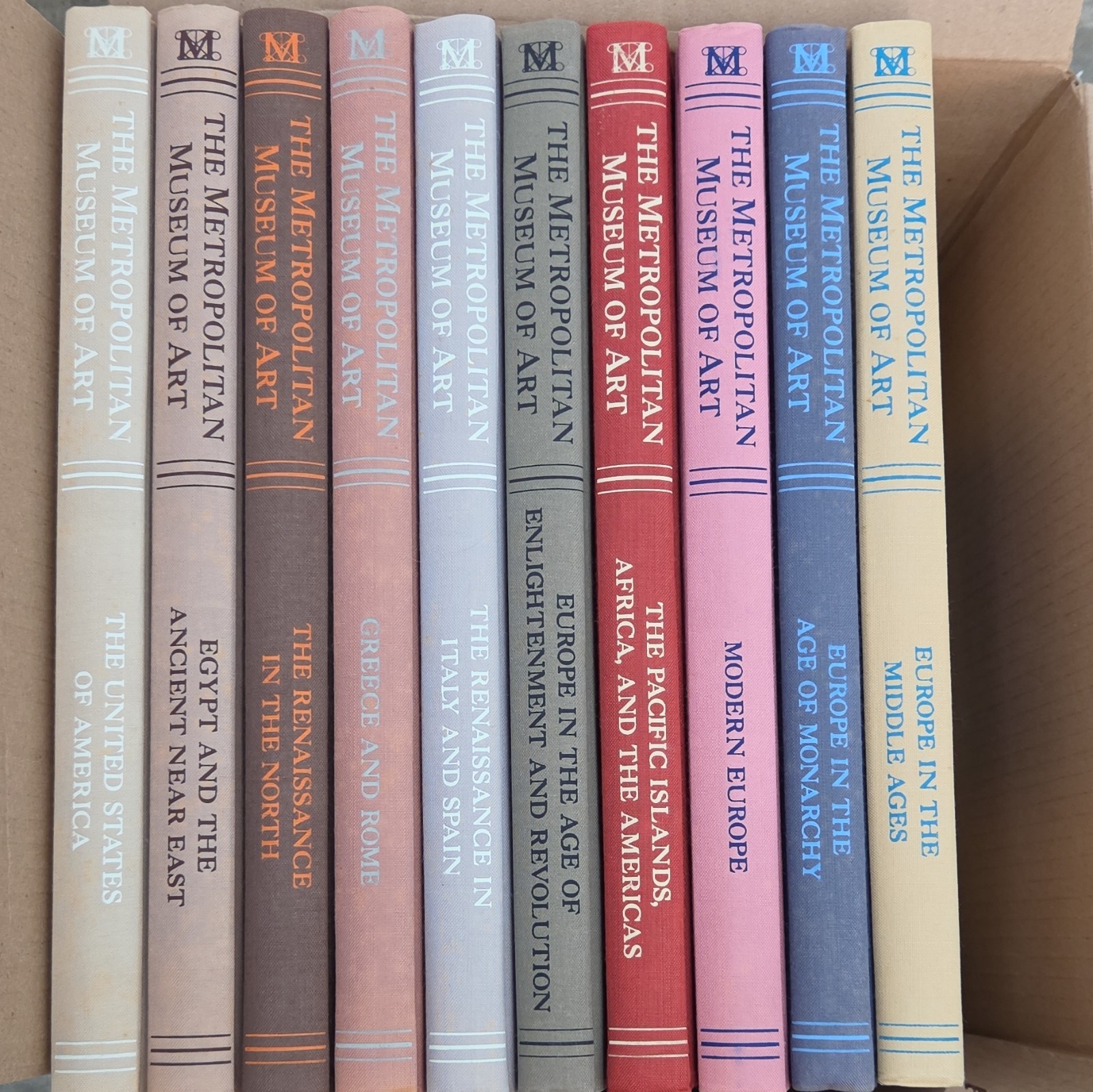 The Metropolitan Museum of Art Hardcover Illustrated 10 Book Set (English) The Metropolitan Museum of Art Hardcover Illustrated 10 Book Set (English)