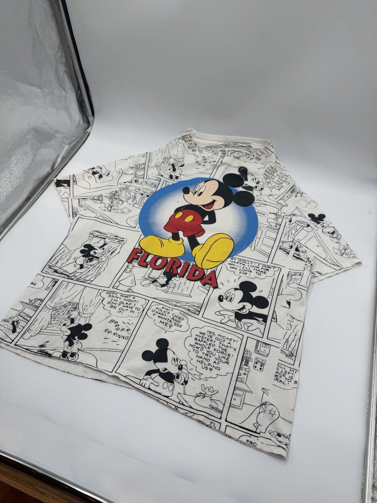 Vintage 90s Mickey Mouse AOP