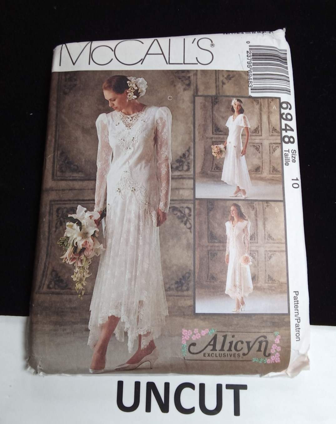 McCall\'s Alicyn Pattern 6948 Misses Size 10 Wedding Bridesmaid Dresses UNCUT McCall\'s Alicyn Pattern 6948 Misses Size 10 Wedding Bridesmaid Dresses UNCUT
