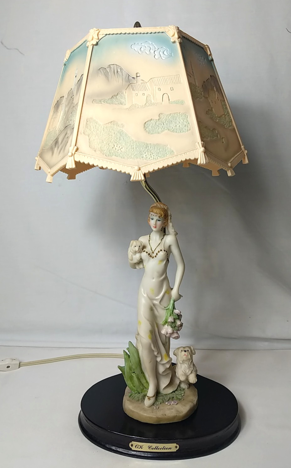 Rare OK Collection Lady Table Lamp 22 Rare OK Collection Lady Table Lamp 22