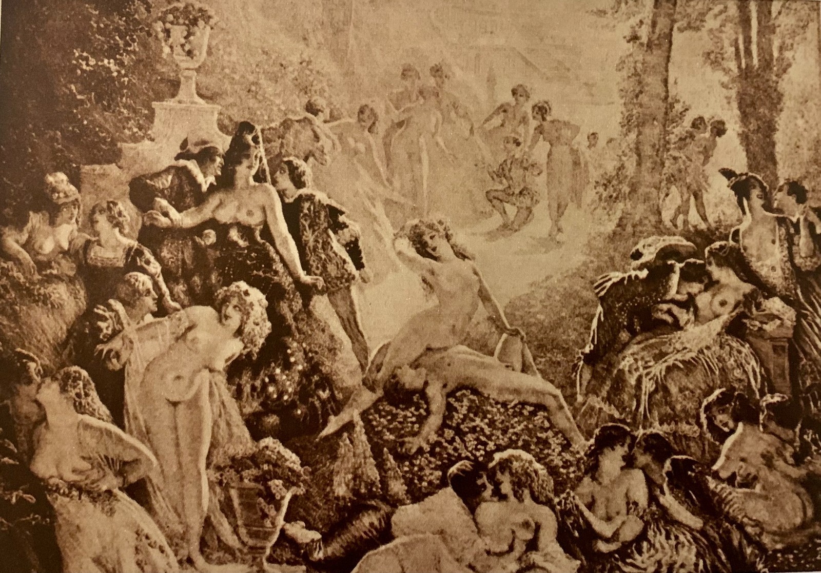 Norman Lindsay - Apex of Life - Original page FRAMED - 
