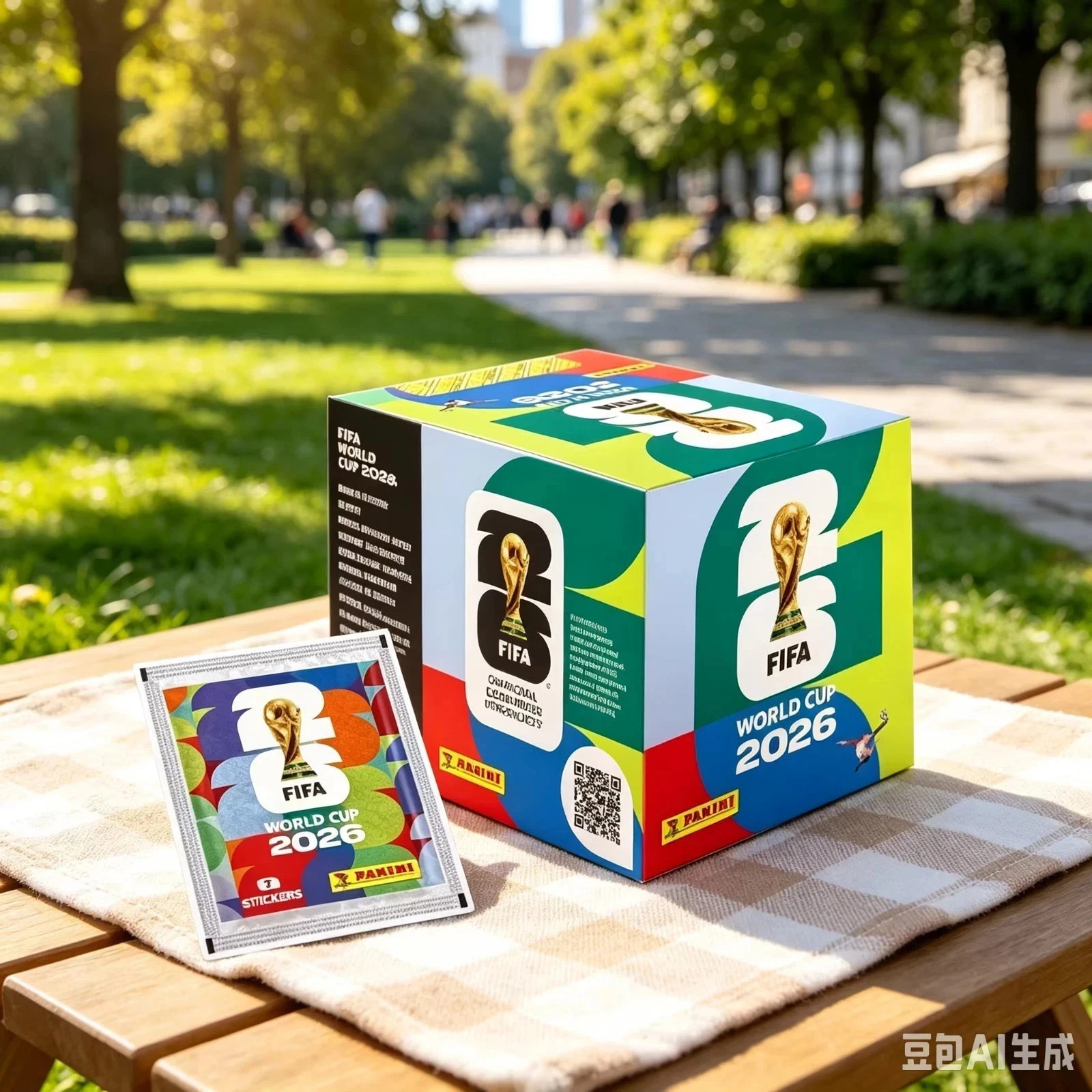 FIFA World Cup 2026 PANINI Collection - 1 Box 50 packs 350 stickers US
