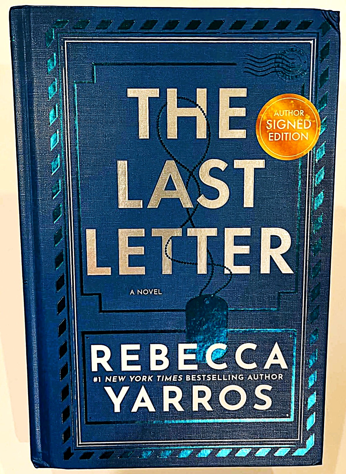 The Last Letter Rebecca Yarros SIGNED AUTO True First Edition Like New Hardcover