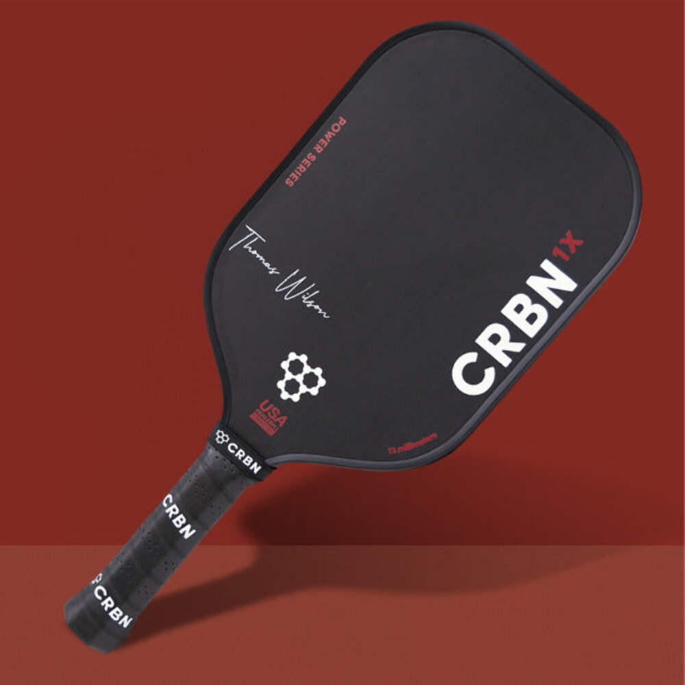 NEW CRBN 1X Series Pickleball Paddle Elongated Carbon Fiber 12MM USA Approved