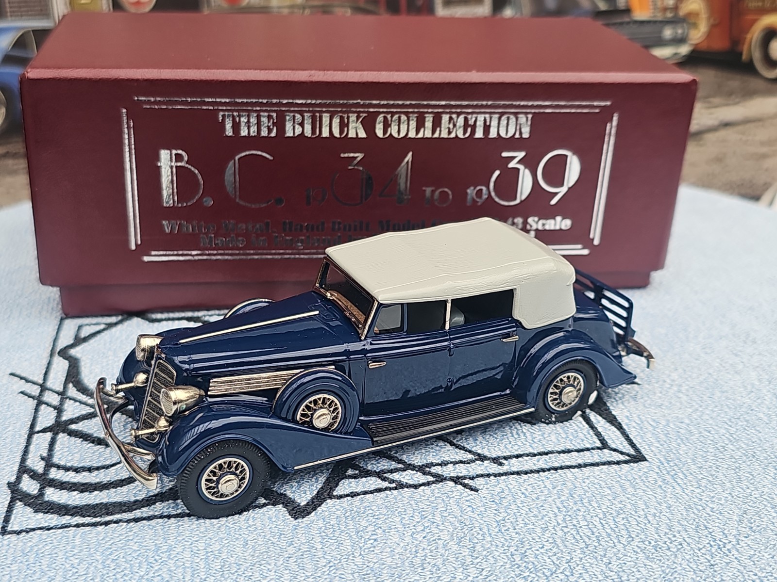 Brooklin 1:43 Model B.C 020X 1934 Buick M61 CLUB SEDAN RARE HARD TO FIND READ 📚