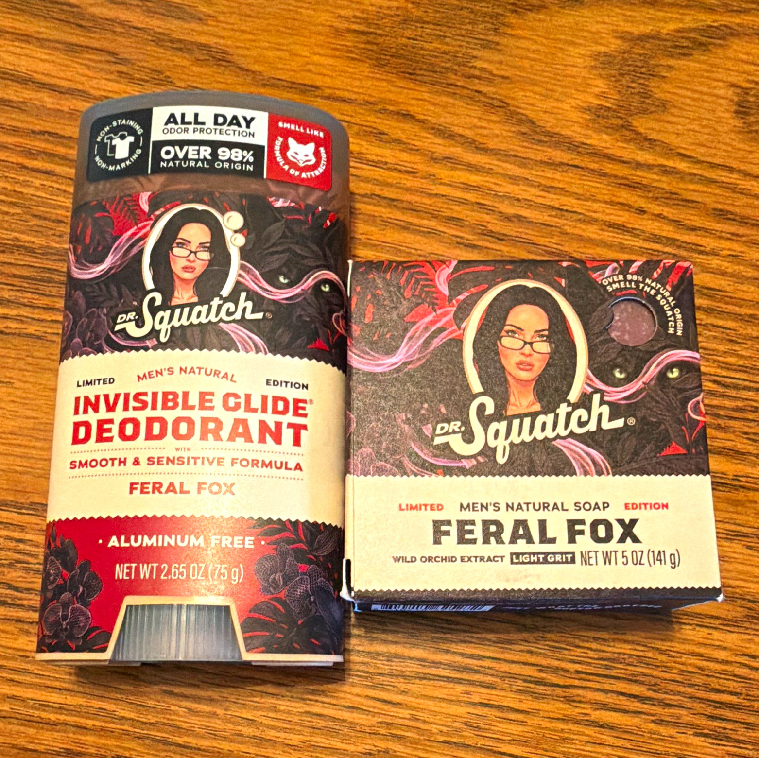 Dr. Squatch Feral Fox DUO  Limited edition drop 