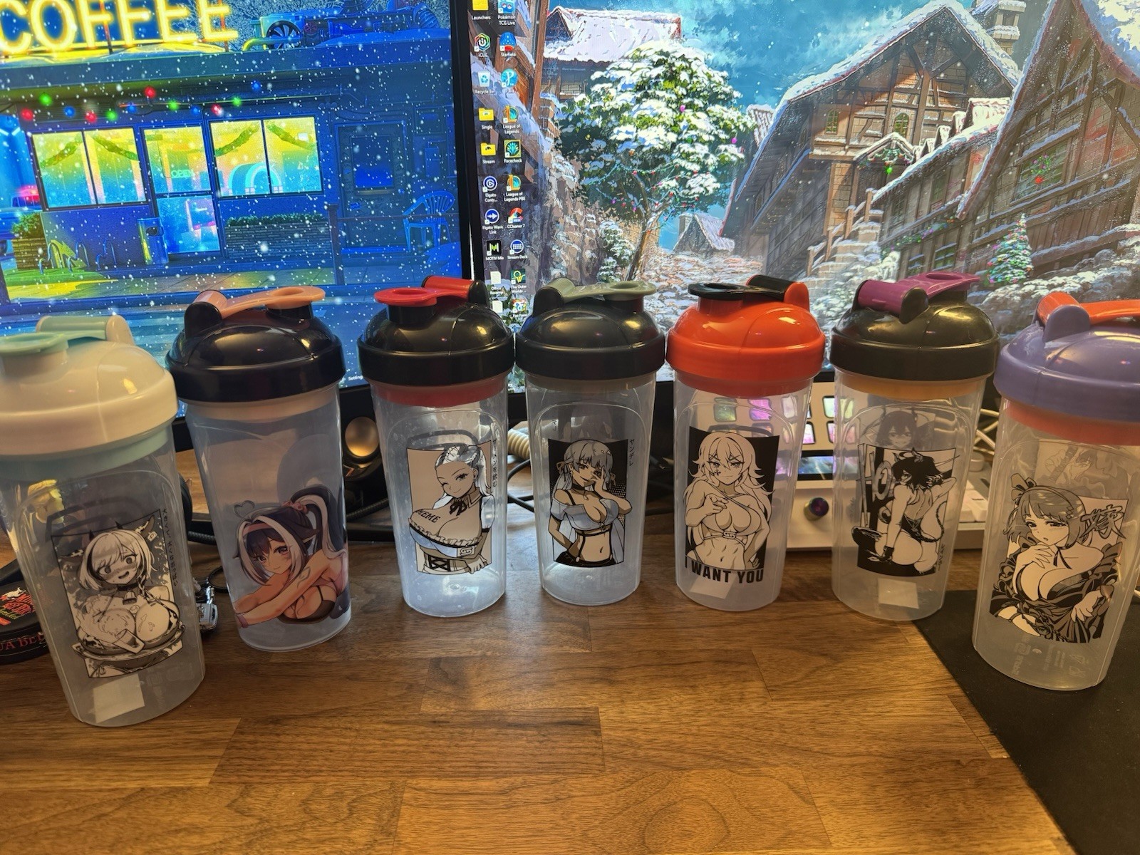 Gamersupps Creator Cups. All Sell Together. (Used) Gamersupps Creator Cups. All Sell Together. (Used)