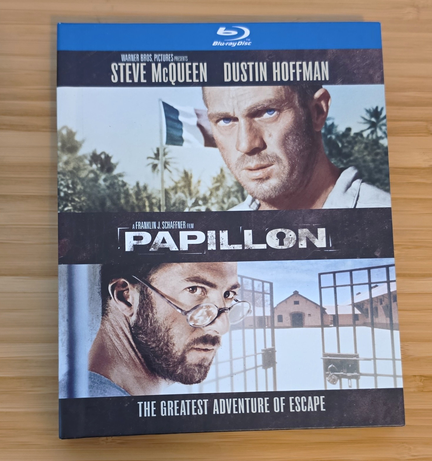 Papillon (2011) Blu-ray NR McQueen Hoffman Schaffner 151 min Papillon (2011) Blu-ray NR McQueen Hoffman Schaffner 151 min