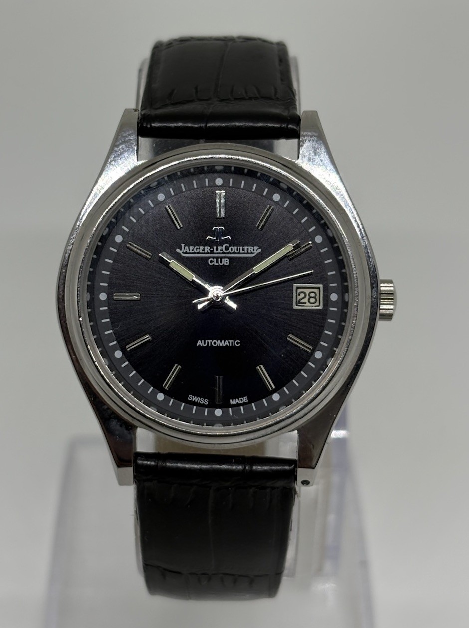 Vintage Jaeger-LeCoultre 25 Jewels Automatic Swiss Made Men’s Watch Black Dial Vintage Jaeger-LeCoultre 25 Jewels Automatic Swiss Made Men’s Watch Black Dial