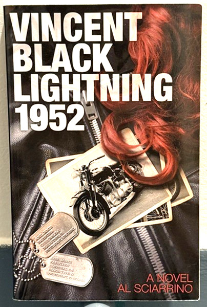Vincent Black Lightning 1952 by Alfred Sciarrino, RARE, VERY GOOD Vincent Black Lightning 1952 by Alfred Sciarrino, RARE, VERY GOOD