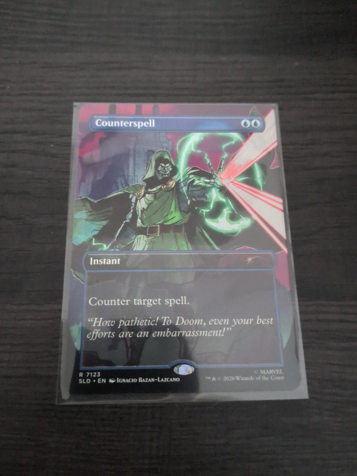Counterspell (7123) Dr Doom Secret Lair Drop Non-Foil MTG NM Magic The Gathering