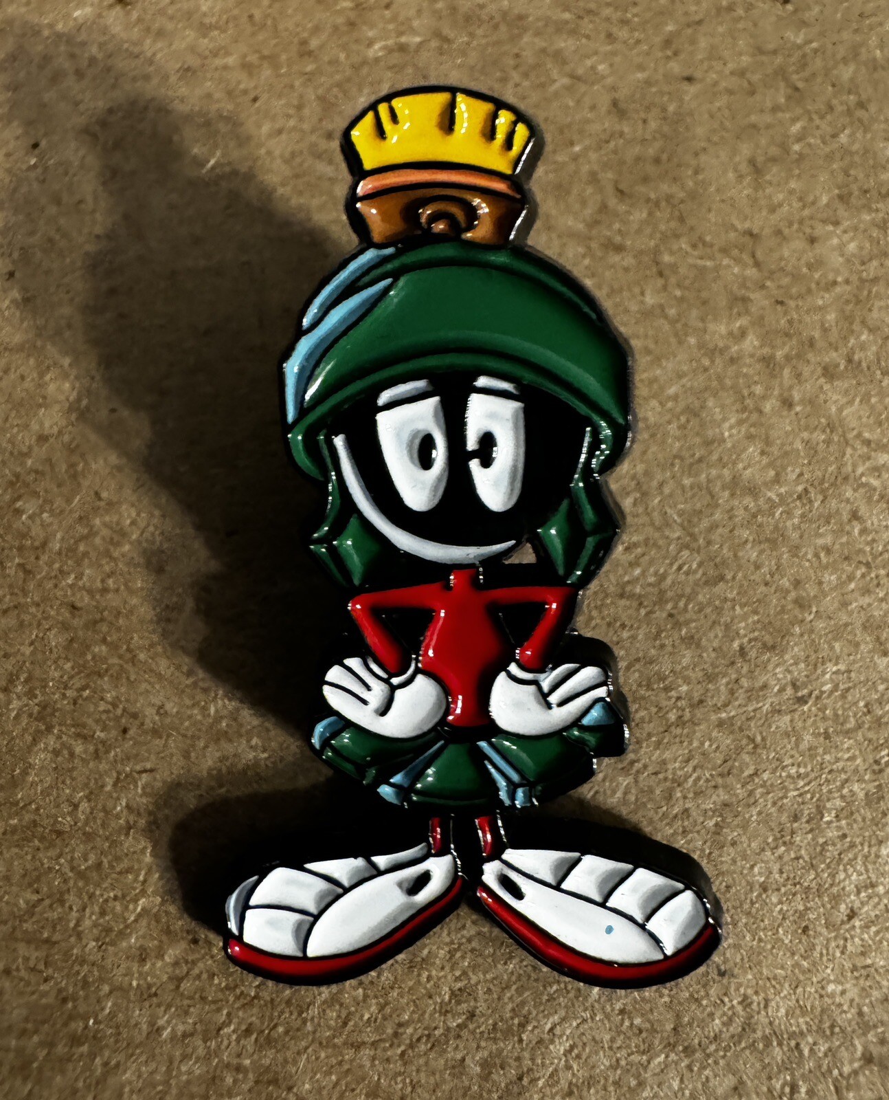 Marvin The Martian Looney Tunes Lapel Pin For Backpacks , Shirts , Hats + Bonus Marvin The Martian Looney Tunes Lapel Pin For Backpacks , Shirts , Hats + Bonus