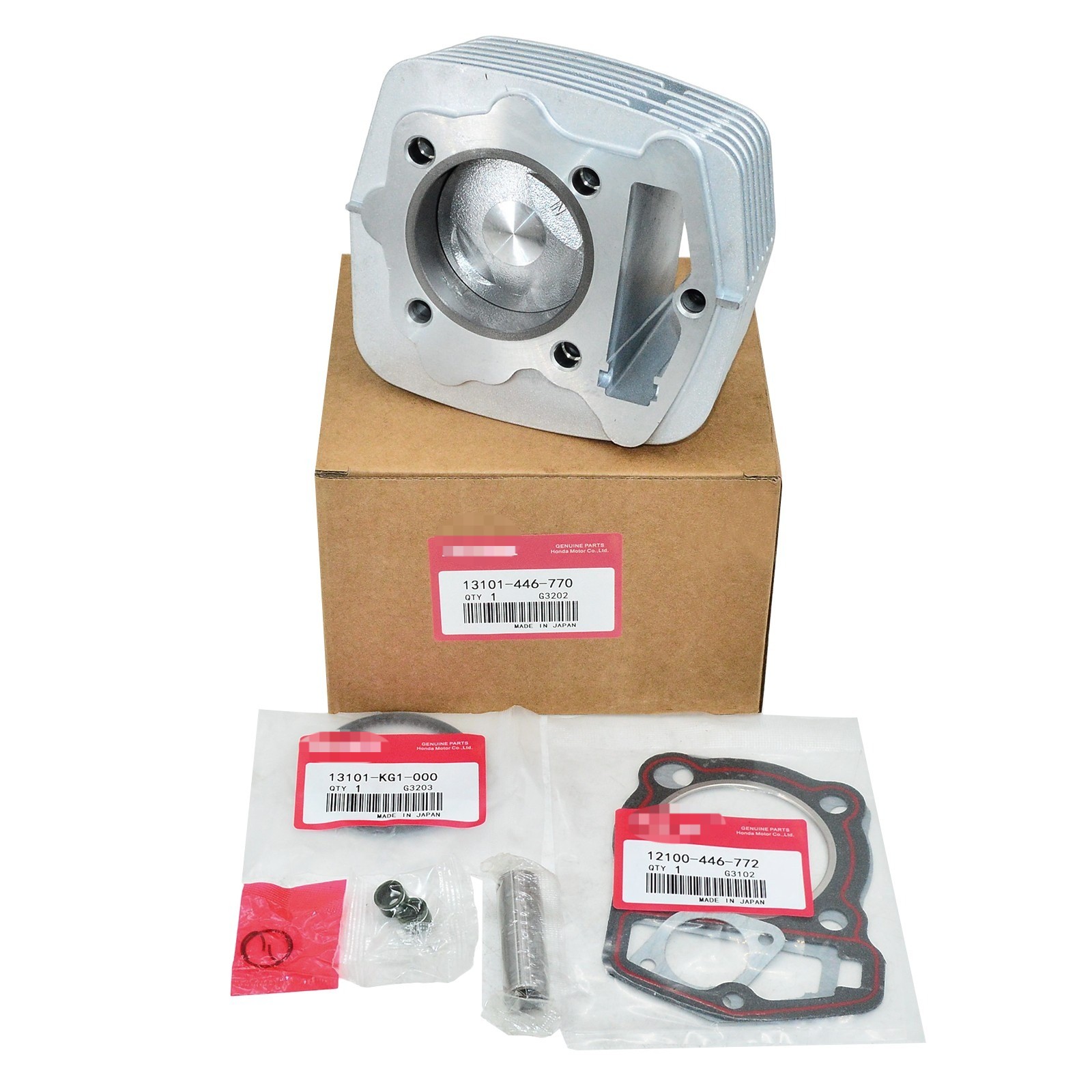 NEW 63mm Cylinder Piston Top End Rebuild Kit For Honda XR200 XR200R XL200R XR XL