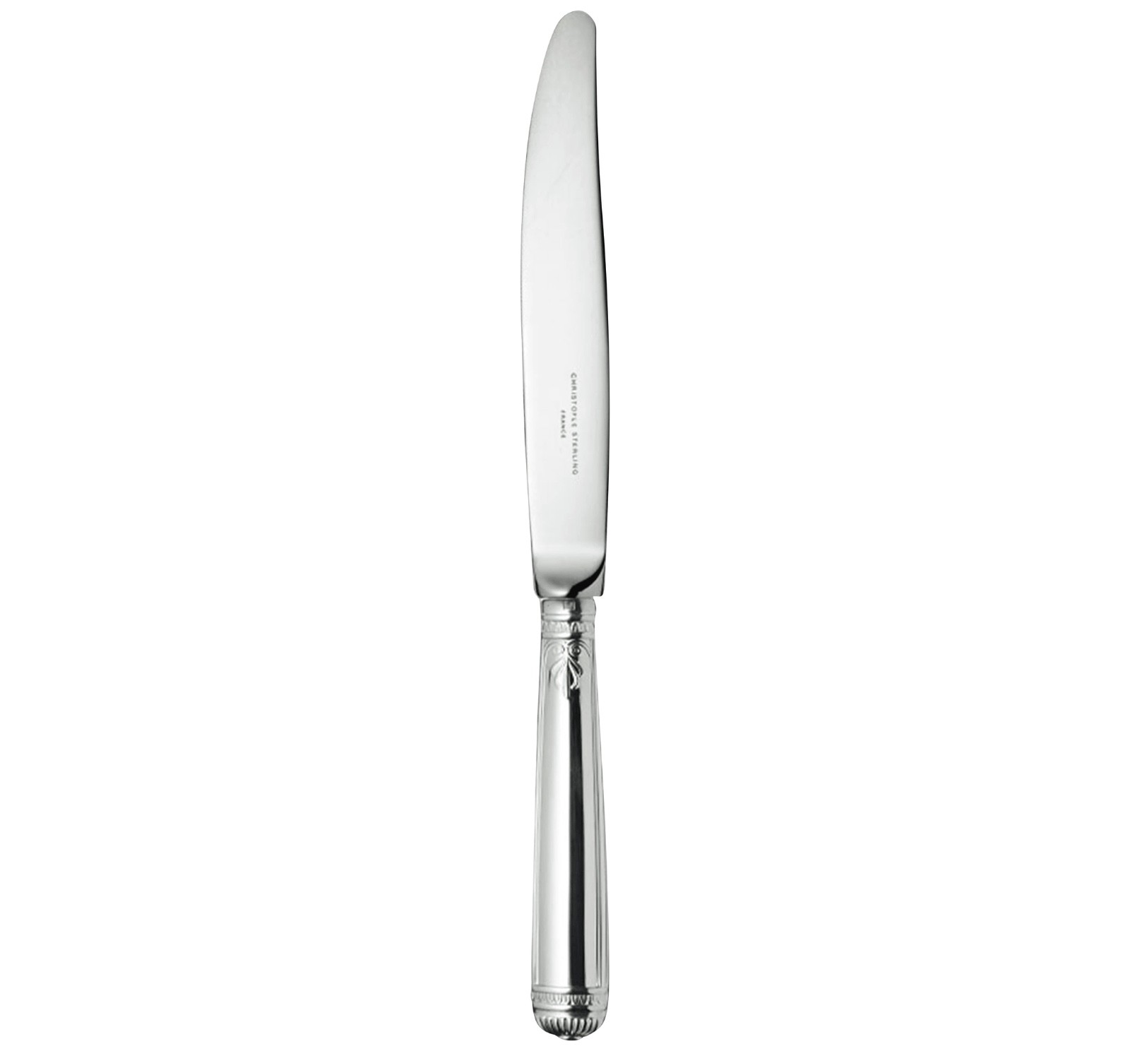 CHRISTOFLE -- MALMAISONSterling Silver Dinner Knife CHRISTOFLE -- MALMAISONSterling Silver Dinner Knife