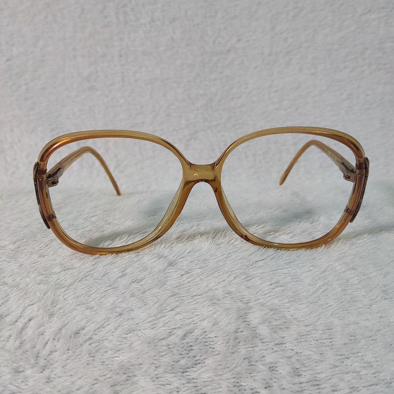 Luxottica K316 Womens Honey Sunglasses Italian Luxury Designer Eyeglasses 
