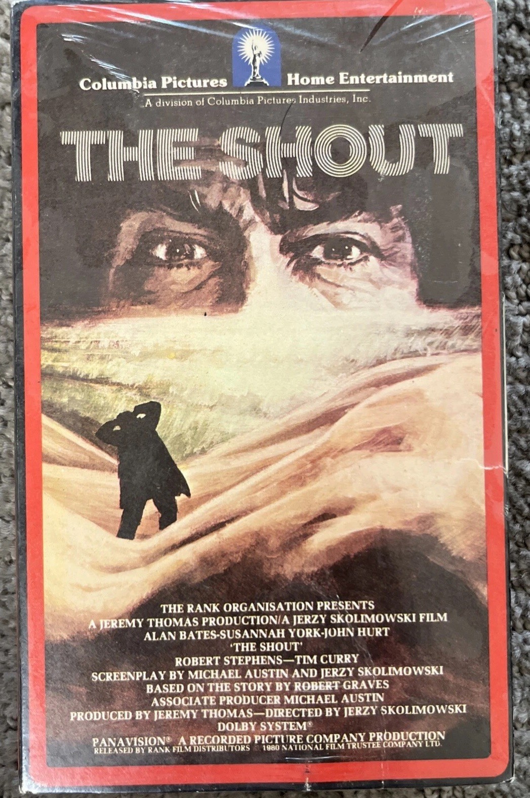 The Shout Betamax Not VHS Rare Horror Columbia Pictures New Sealed