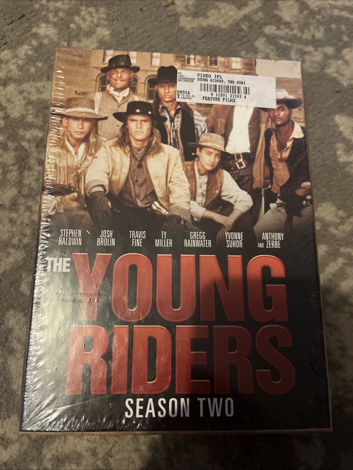The Young Riders: Season Two (DVD, 2013, 4-Disc Set) New Sealed Stephen Baldwin The Young Riders: Season Two (DVD, 2013, 4-Disc Set) New Sealed Stephen Baldwin