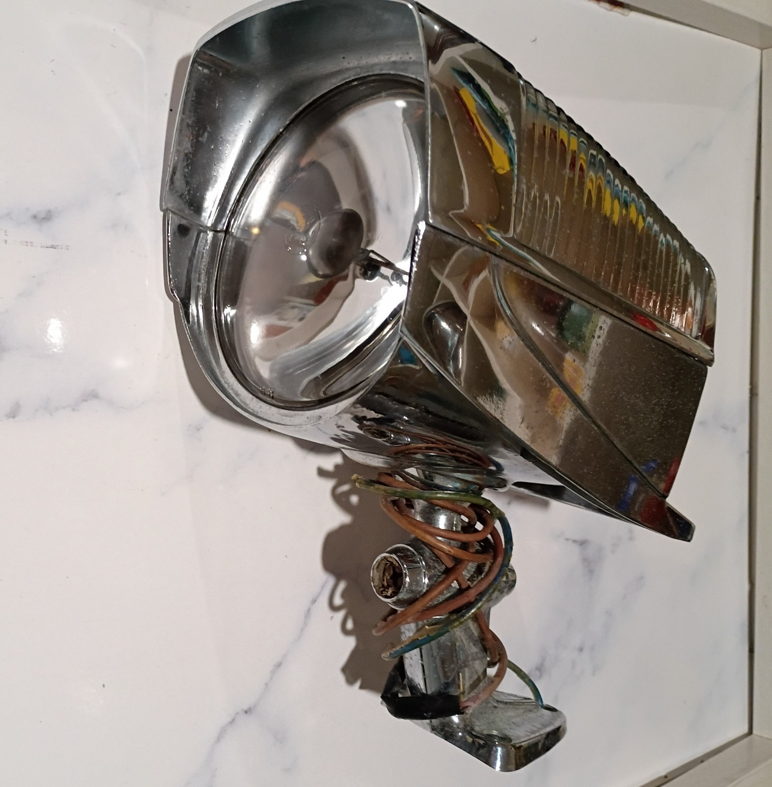 Vintage 1950’s-60’s Nu-Vue Spotlight/Side Mirror
