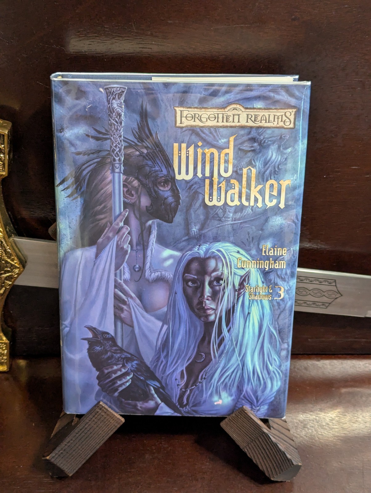 Elaine Cunningham SIGNED Windwalker Forgotten Realms 1st/1st Hardcover
