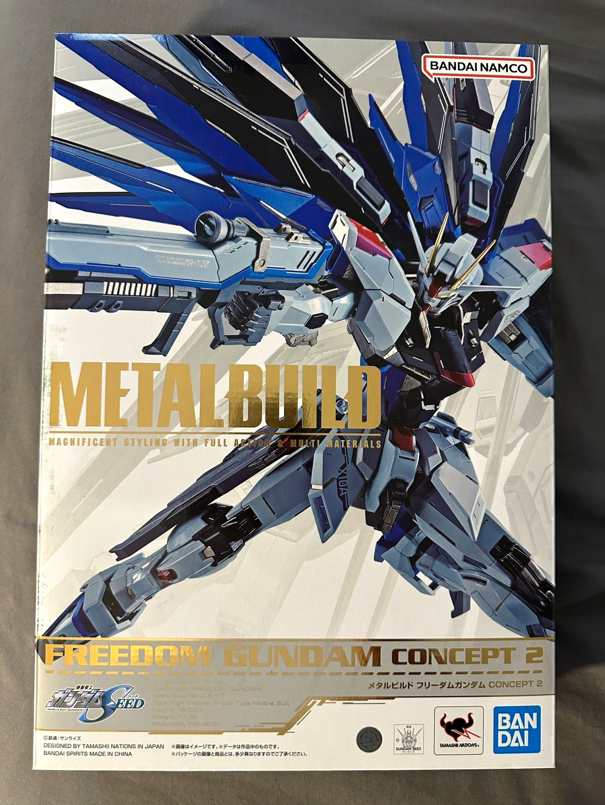 *SEALED* Bandai METAL BUILD Freedom Gundam Concept 2 REISSUE *SEALED* Bandai METAL BUILD Freedom Gundam Concept 2 REISSUE