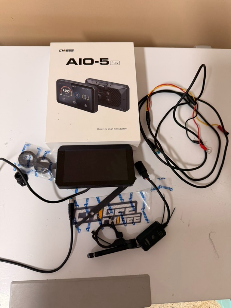 CHIGEE AIO-5 Play CarPlay GPS w/ 12mm Mount & BMW Wonder Wheel CGRC CAN