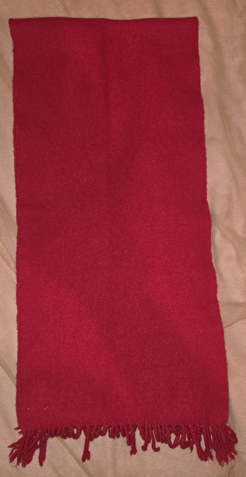 Yarrowvale 100% Cashmere Scarf Made in Scotland Red Yarrowvale 100% Cashmere Scarf Made in Scotland Red